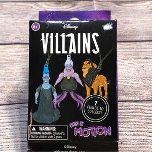 Disney Villains Chibi in Motion Keychains